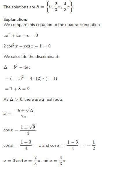 Find all solutions of the equation in the interval 0 2π) equation: 2cosx+√2=0-example-1