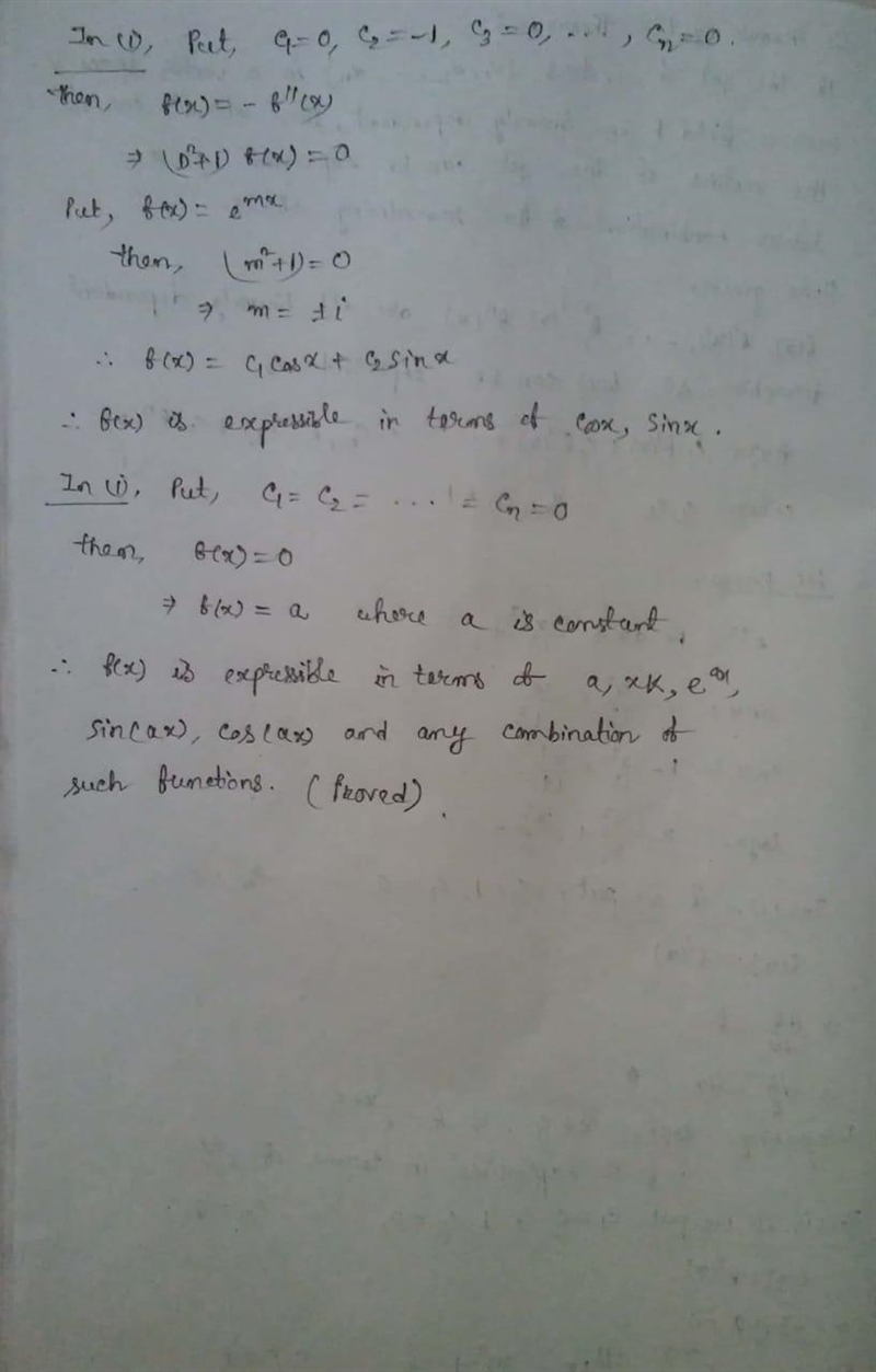 Suppose f(x) is a function such that for some positive integer n, f has n linearly-example-2