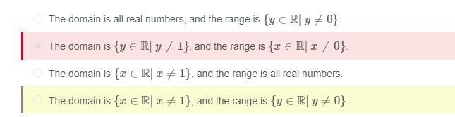 PLEASE HELP!!! Determine the domain and range of the following function. Record your-example-1