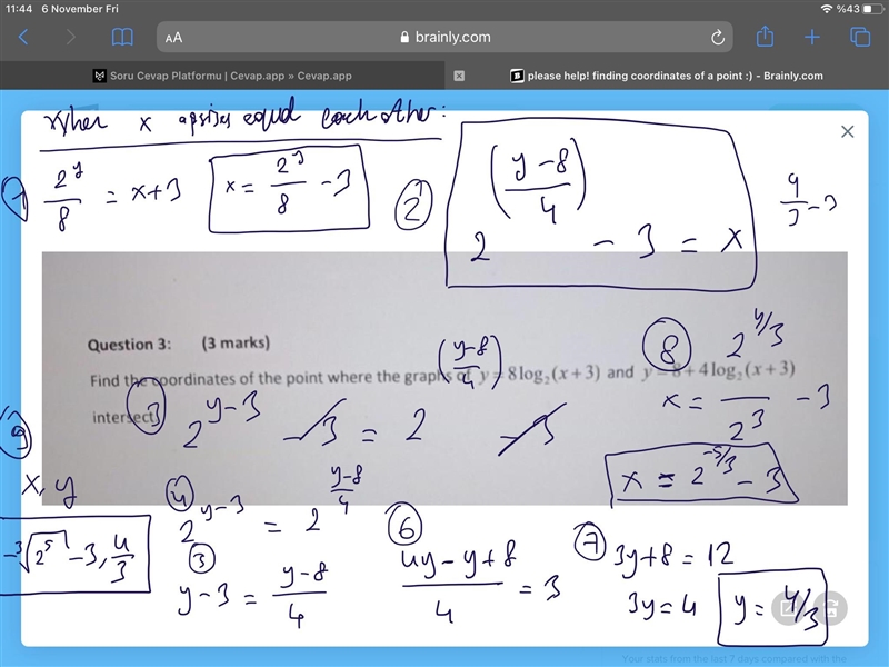 Please help! finding coordinates of a point :)​-example-1