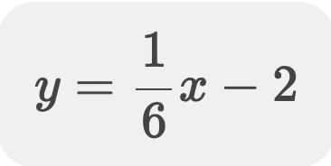 Convert the following into standard form Y=1/6x+2-example-1