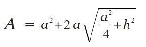 What is tge surface area of tge dquare pyramid GELP IM TIMED AND ABOUT TO RUN OUT-example-1