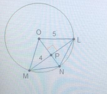 Line segment ON is perpendicular to line segment ML. What is the length of segment-example-1