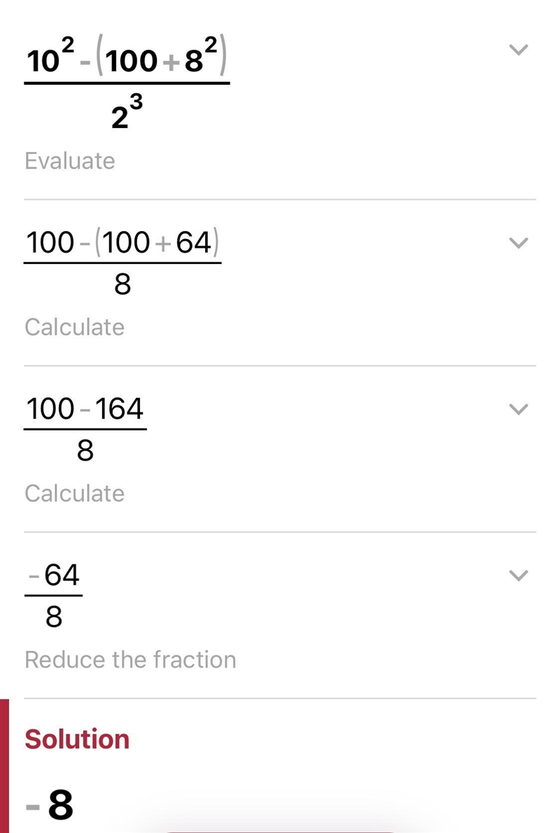 Order of operation with Integers-example-1