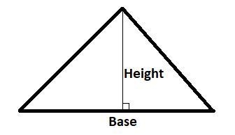 What is the formula to find the area of a triangle-example-1