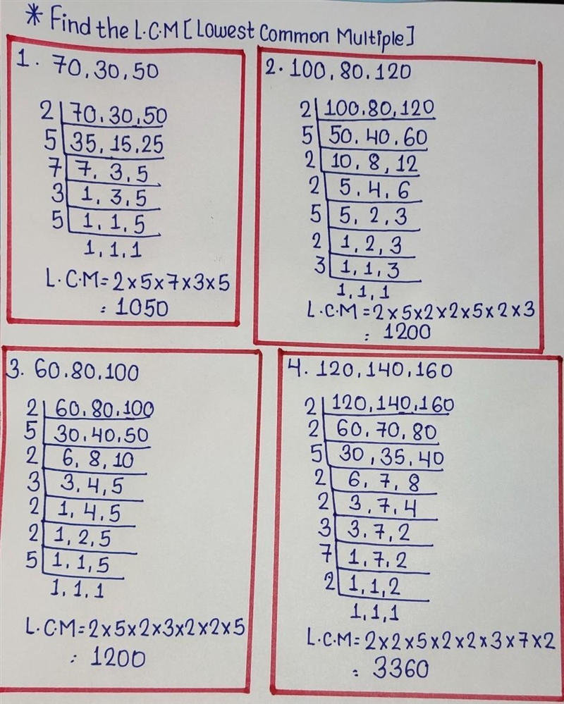 Find the LCM and solve, it's very very urgent. ​-example-1