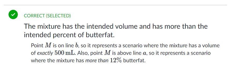 otto has some whipping cream that is 30% butterfat and some milk that is 2% butterfat-example-1