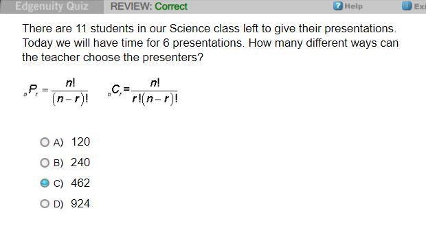 There are 11 students in our Science class left to give their presentations. Today-example-1