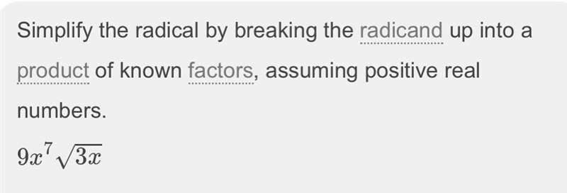 √(243x15 = ) simplify the following algebraic expression​-example-1