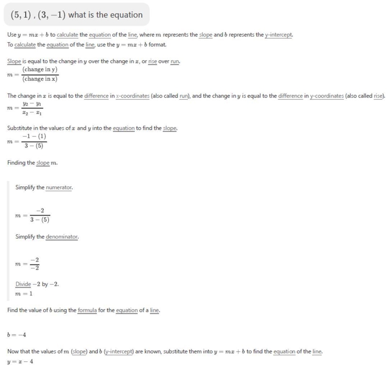 What is the equation of the line? A. y=12x−32 B. y=12x+92 C. y = 2x + 9 D. y=2x−9-example-1