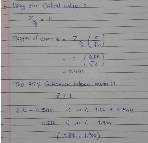 A sample of 10 chunks of coal from a particular mine found a sample mean density of-example-2