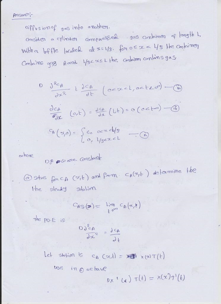 Diffusion of one gas into another Consider a cylindrical compressed-gas container-example-1