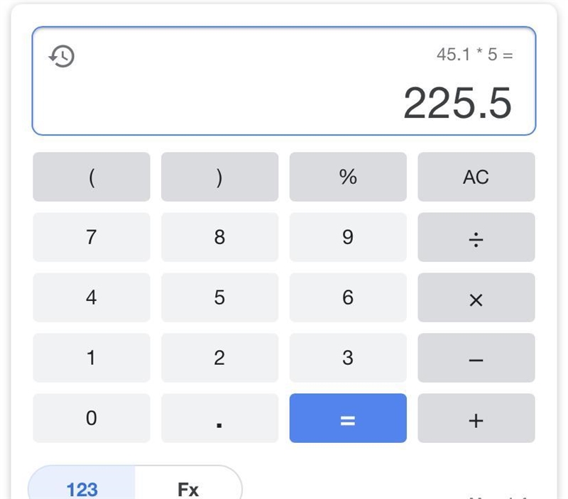 Estimate each product 45.1 × 5 ​-example-1