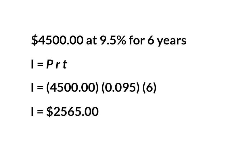 the principal p is borrowed at a simple interest rate r for a period of time t. find-example-1