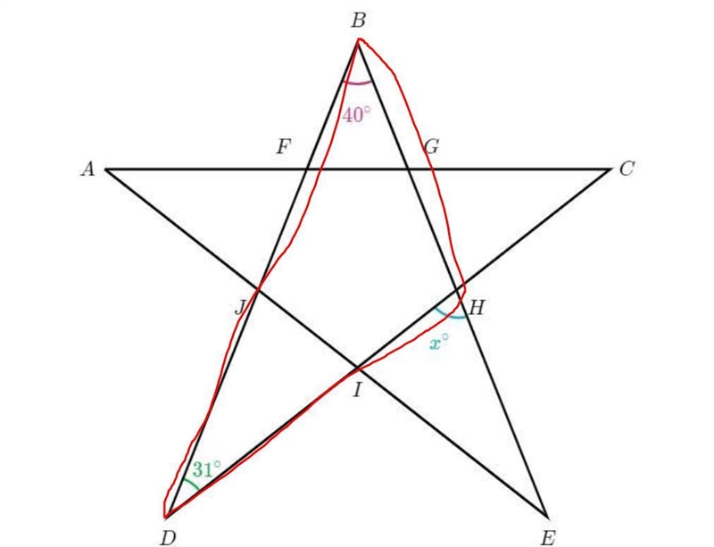 What is x please help-example-1