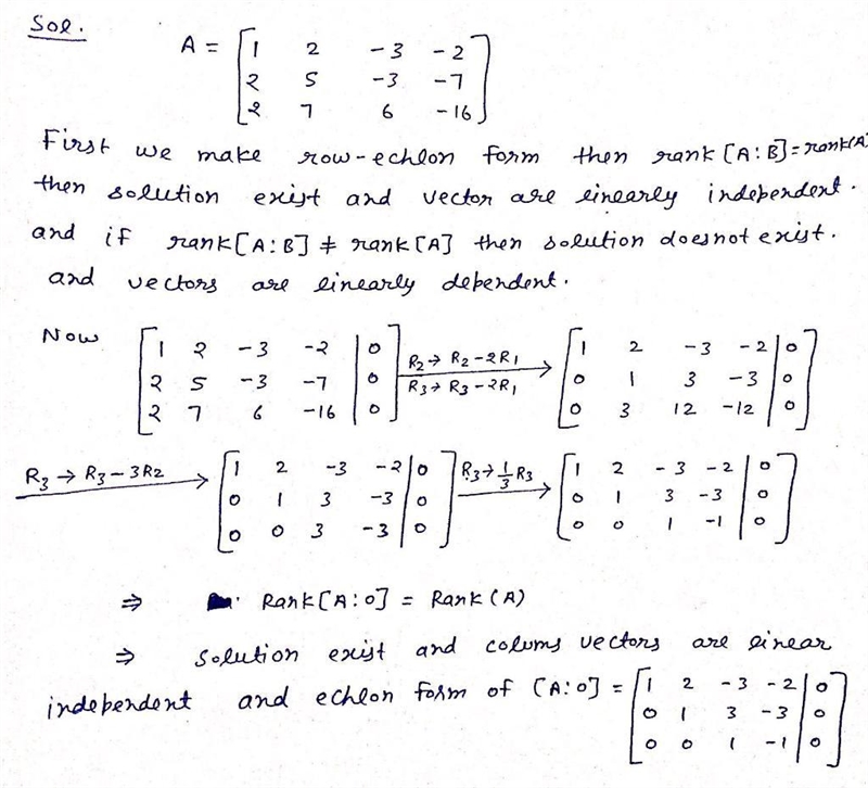 Find the​ value(s) of h for which the vectors are linearly dependent. Justify your-example-1