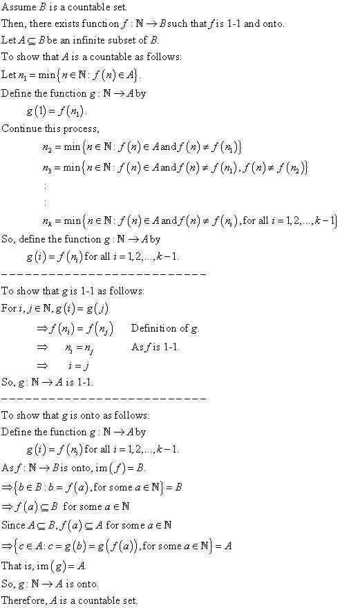 Finish the following proof for Theorem 1.4.12. Assume B is a countable set. Thus, there-example-1