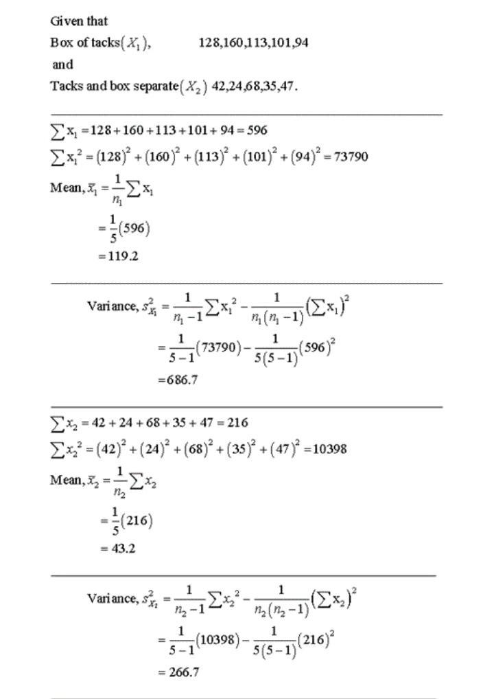 what type of t test to use In a classic study of problem solving, Duncker (1945) asked-example-1