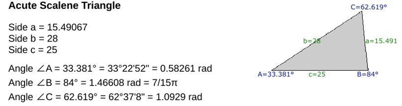 State whether the given measurements determine zero, one, or two triangles. B = 84°, b-example-1