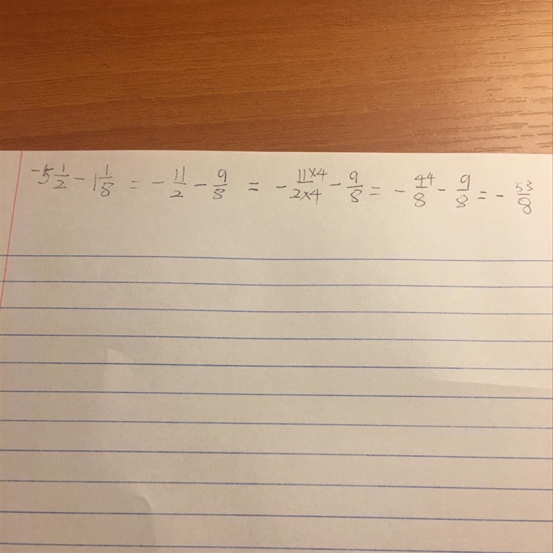 Please help -5 1/2 x -1 1/8-example-1