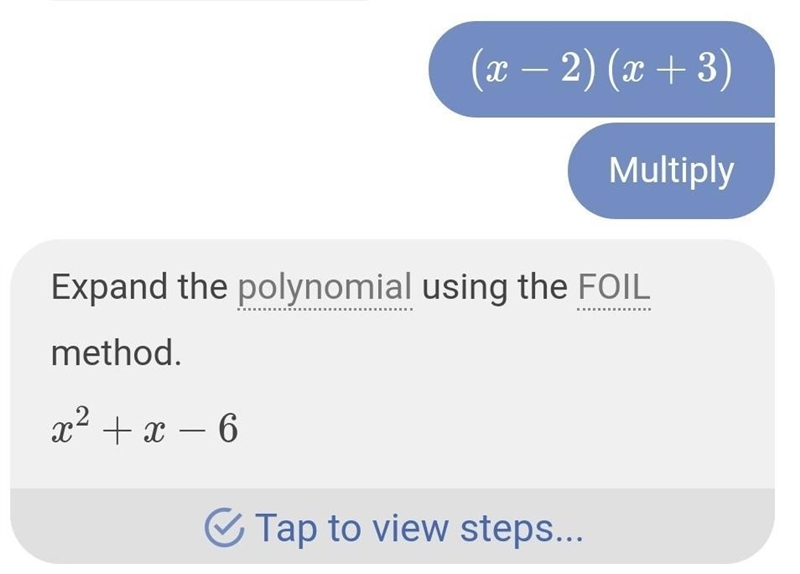 The roots to a parabola are 2 and -3. What is one possible equation for this parabola-example-1