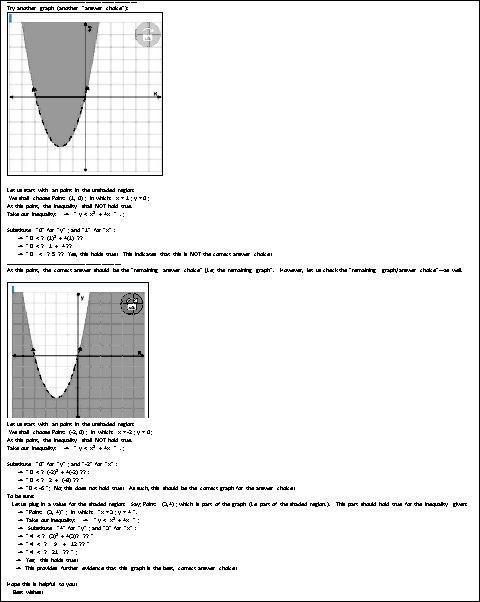 Graph y < x2 + 4x. Click on the graph until the correct graph appears.-example-2