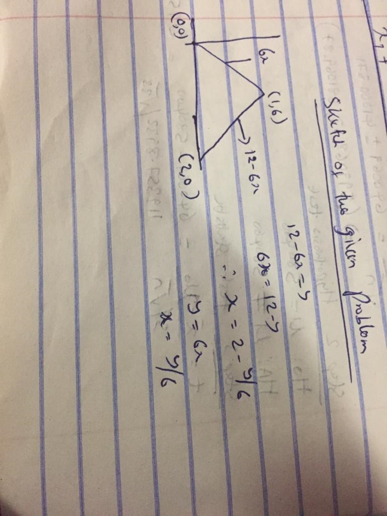 Find the center of mass of a thin plate of constant density covering the given region-example-1