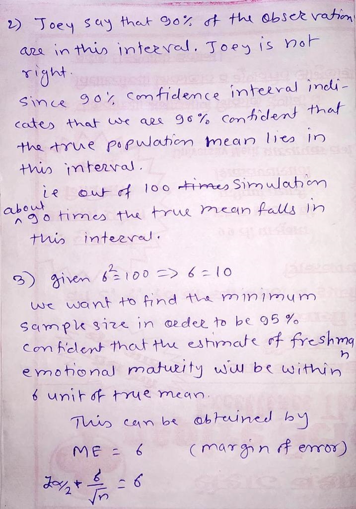 From a population with standard deviation 25, a sample of size 100 is drawn. The mean-example-2