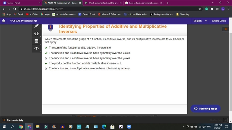 Which statements about the graph of a function, its additive inverse, and its multiplicative-example-1