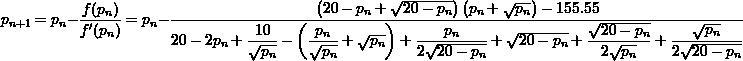 The sum of 2 numbers is 20. If we add to each number its square root, the product-example-2