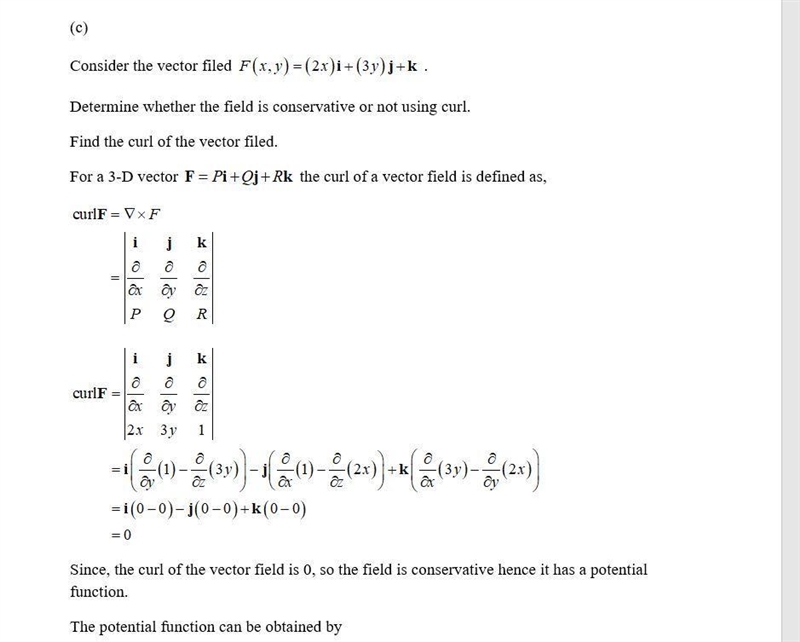 For each of the following vector fields F , decide whether it is conservative or not-example-3