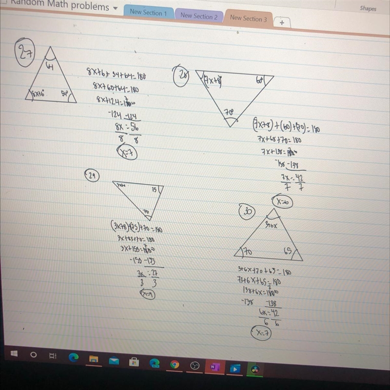 Solve for X geometry-example-1