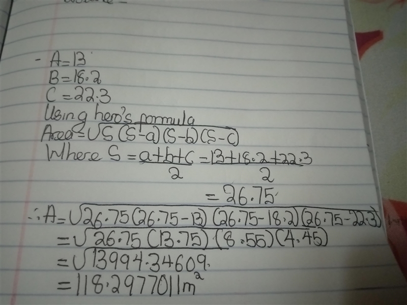 Find the area of the triangle Need help fast-example-1