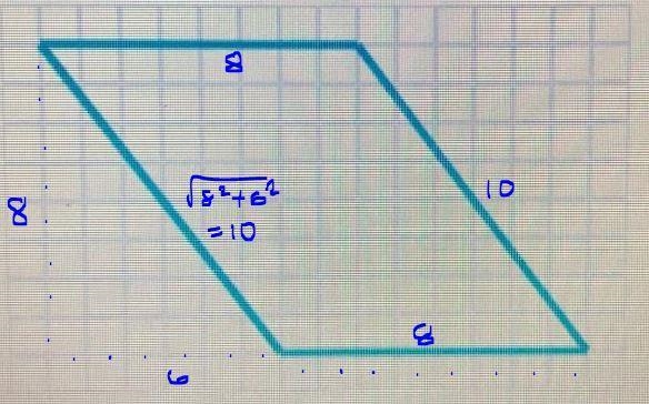 What is the perimeter of the parallelogram? units-example-1