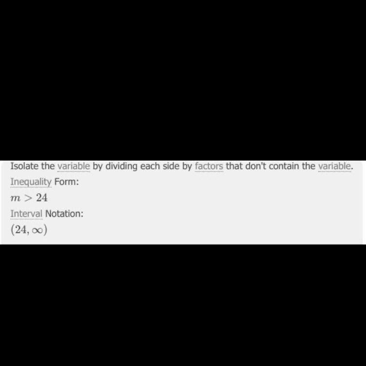 1. Solve for m for the following equation - (2 m + 8) > 4(10 - m )?-example-1