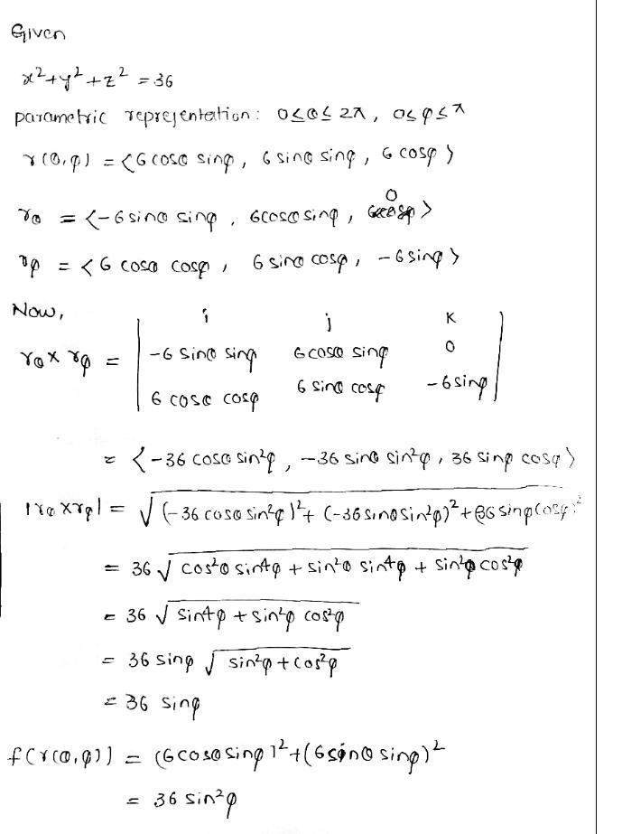 Evaluate the surface integral ModifyingBelow Integral from nothing to nothing Integral-example-1