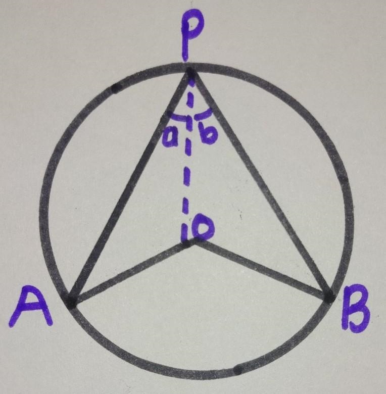 Help!!! The measure of the central angle is ____________ the measure of the circumference-example-1