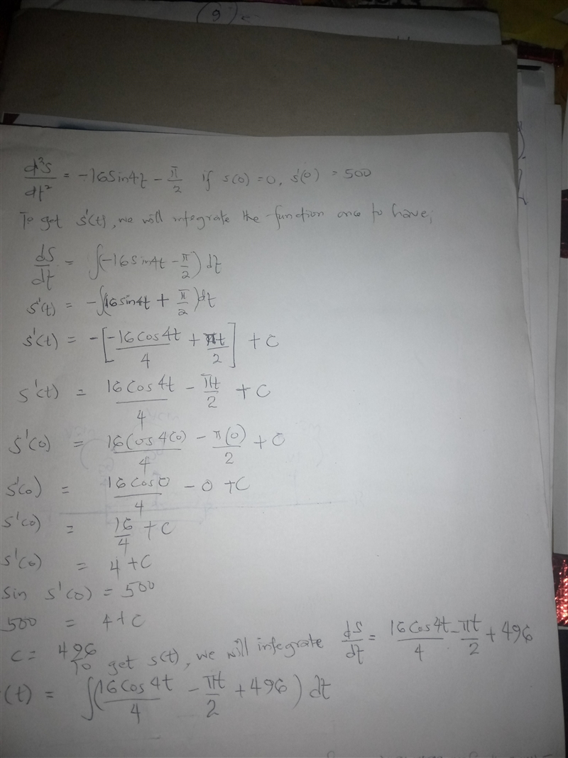 Solve the following initial value problem. StartFraction d squared s Over dt squared-example-1