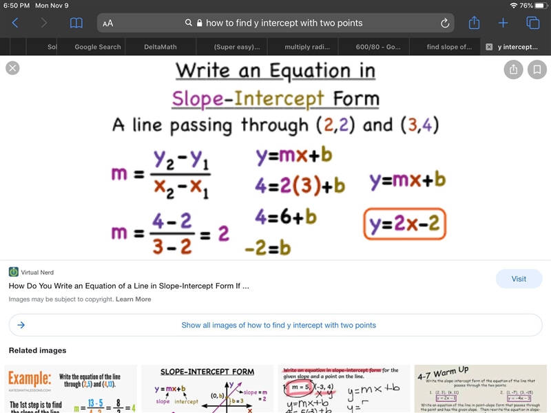 (Super easy). through: (-4,-2) and (1, 4) Plleeeaassee help-example-1