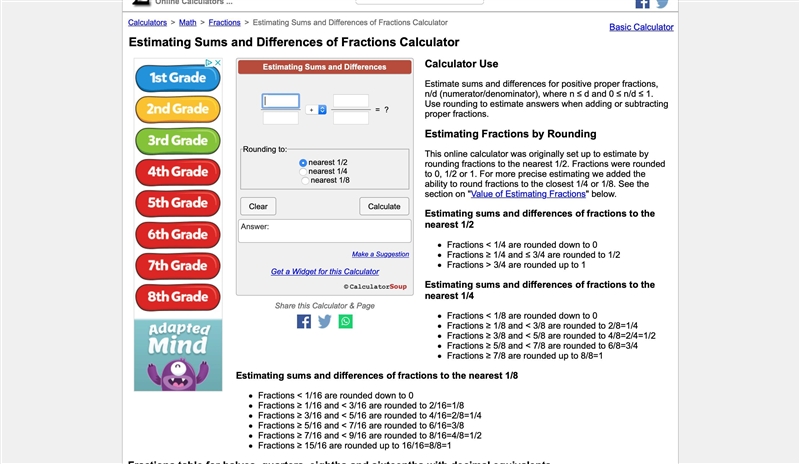 What is the estimated difference of 2.97 and 1--example-1