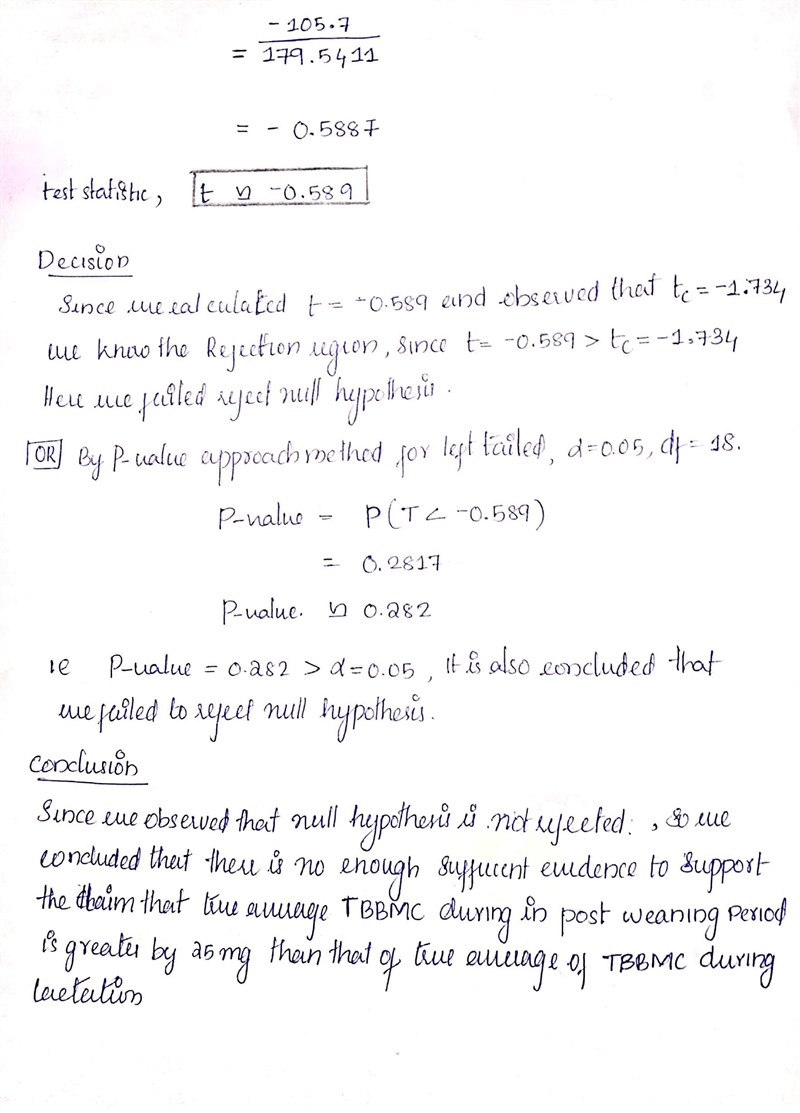 The following data on total body bone mineral content (TBBMC) (g) for a sample both-example-4