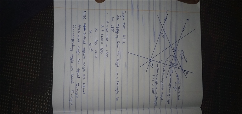 GEOMETRY PLEASE HELP AND THANK YOU VERY MUCH!!! In the diagram below, lines $k$ and-example-2