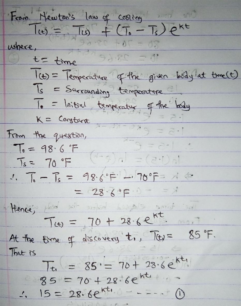 A dead body was found within a closed room of a house where the temperature was a-example-1