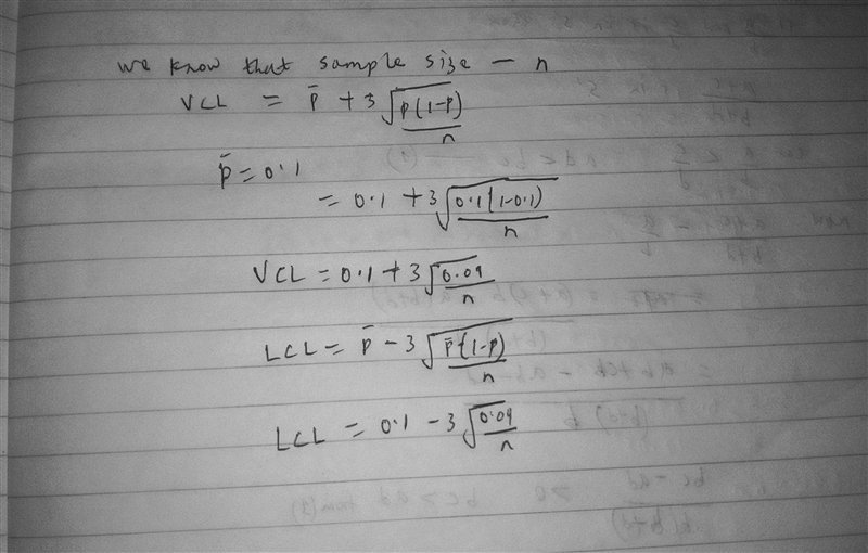 If the in-control fraction nonconforming is known to be 0.1, what is the minimum subgroup-example-1