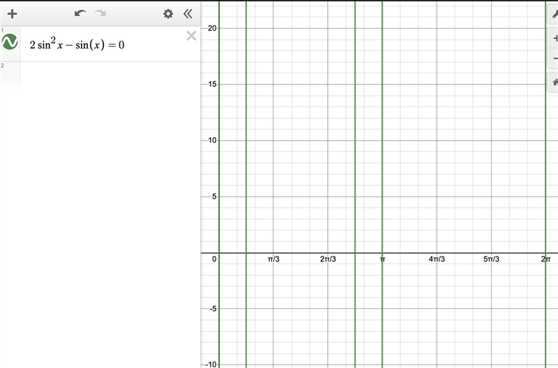 Solve 2sin^2x=sinx, if 0-example-2