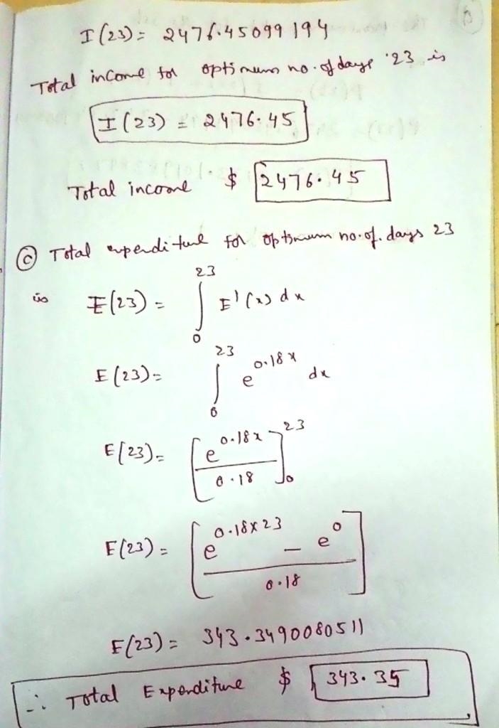 A construction company has an expenditure rate of ​E(x)equalse Superscript 0.11 x-example-3