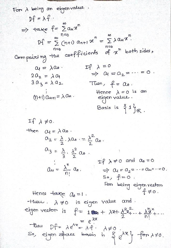 A formal power series over R is a formal infinite sum f = X[infinity] n=0 anxn, where-example-1