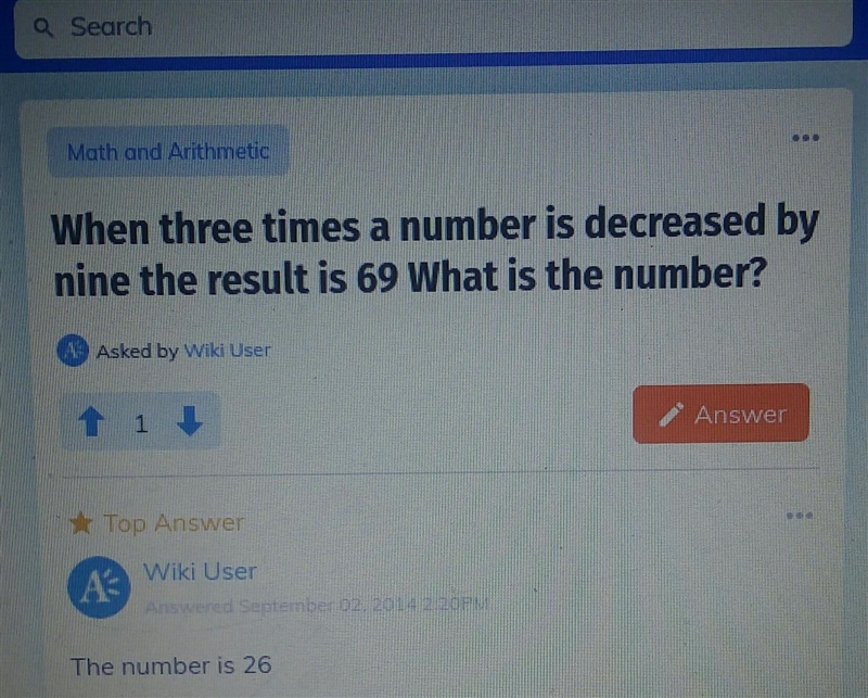 Three times a number decreased by 9-example-1