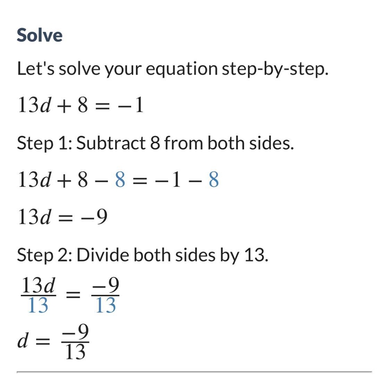 What is equal to d? I’m sorry but I need help.-example-1