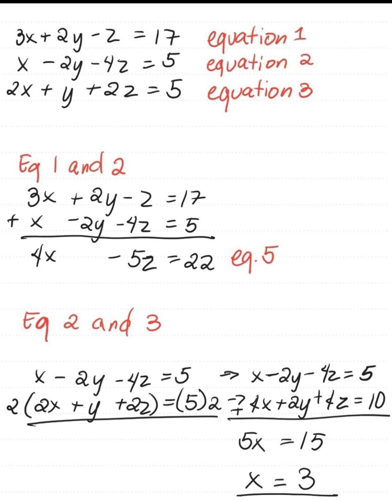 Use a matrix to solve the system! NEED HELP ASAP-example-1